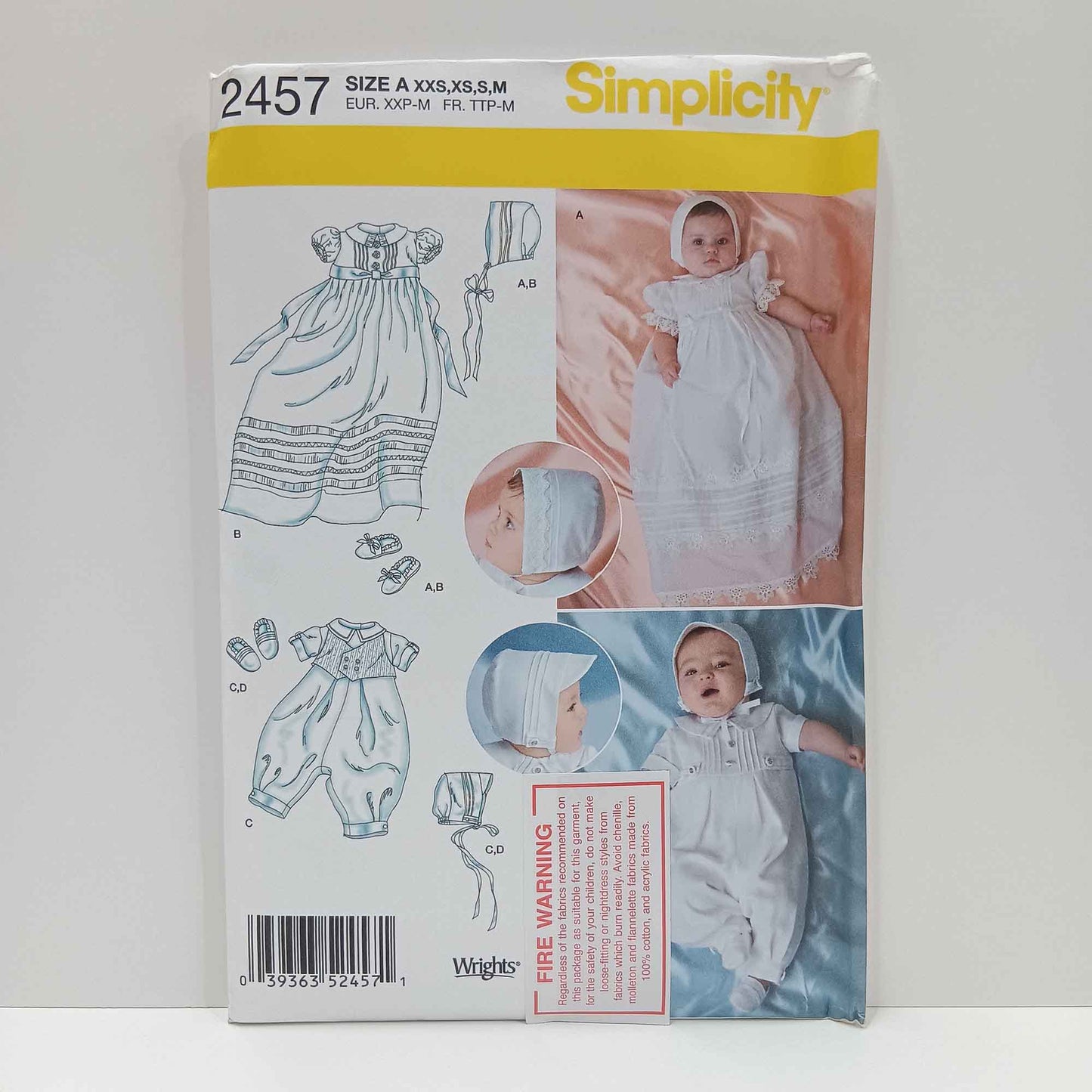 S2457 Baby Christening Gown