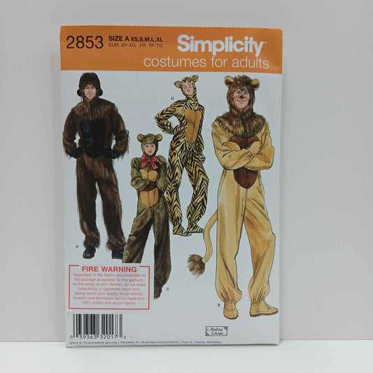 S2853 Adult Animal Costume