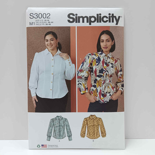 S3002 Misses and Women's Blouses