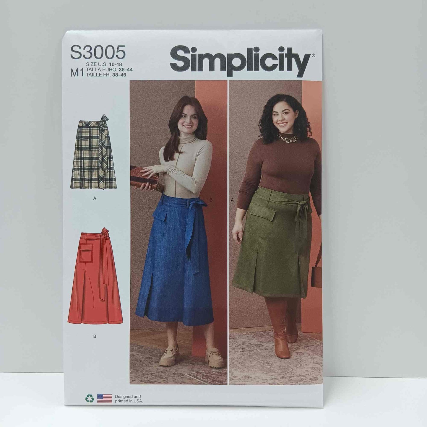 S3005 Misses and Women's Skirt