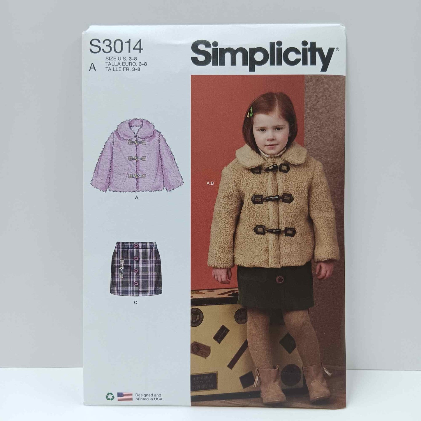 S3014 Children's Jacket and Skirt