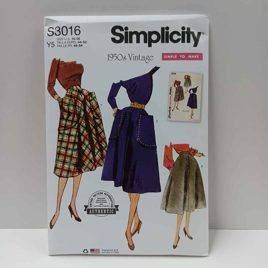 S3016 Vintage Misses Skirts