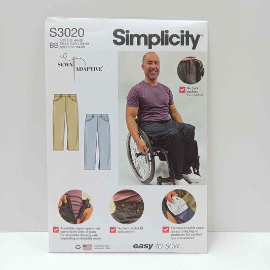 S3020 Unisex Adaptive Jeans