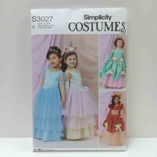 S3027 Children's Princess Costumes