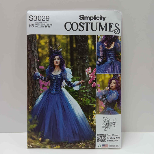 S3029 Misses Gown Costume