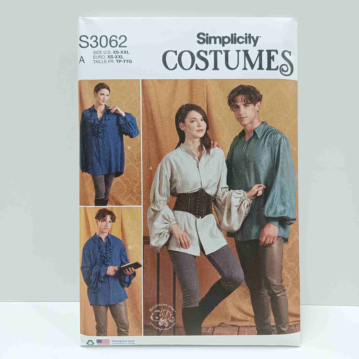 S3062 Unisex Costume Shirts