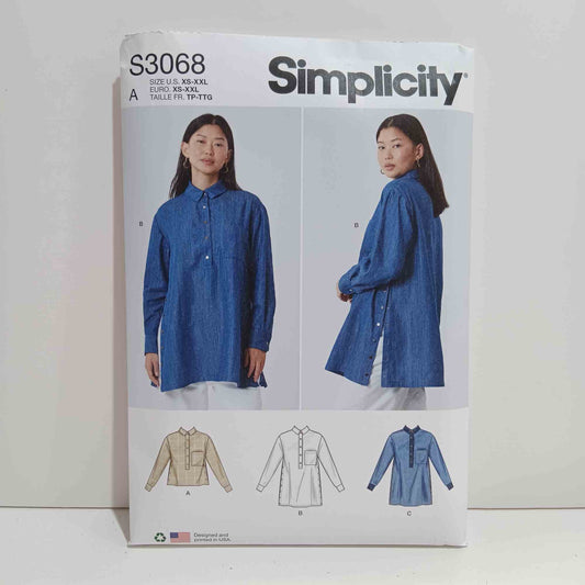 S3068 Misses Top and Tunic