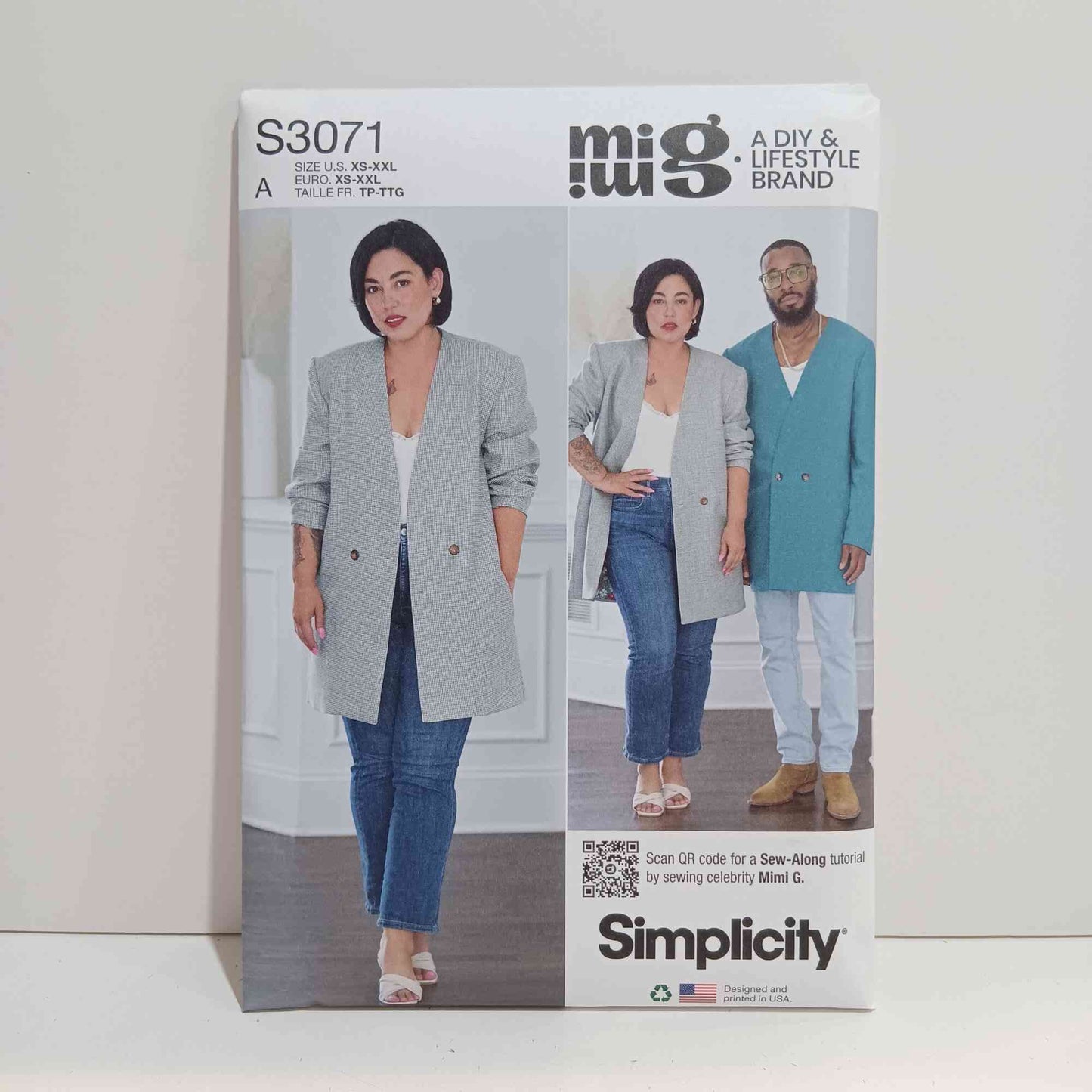 S3071 Unisex Blazer