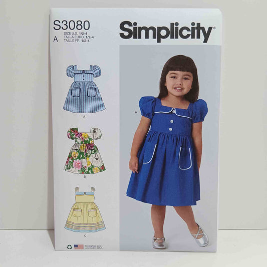 S3080 Toddlers Dresses