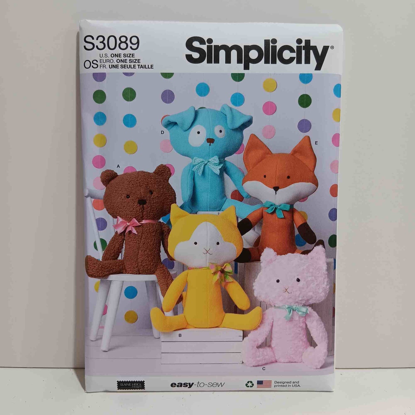 S3089 15" Plush Pets