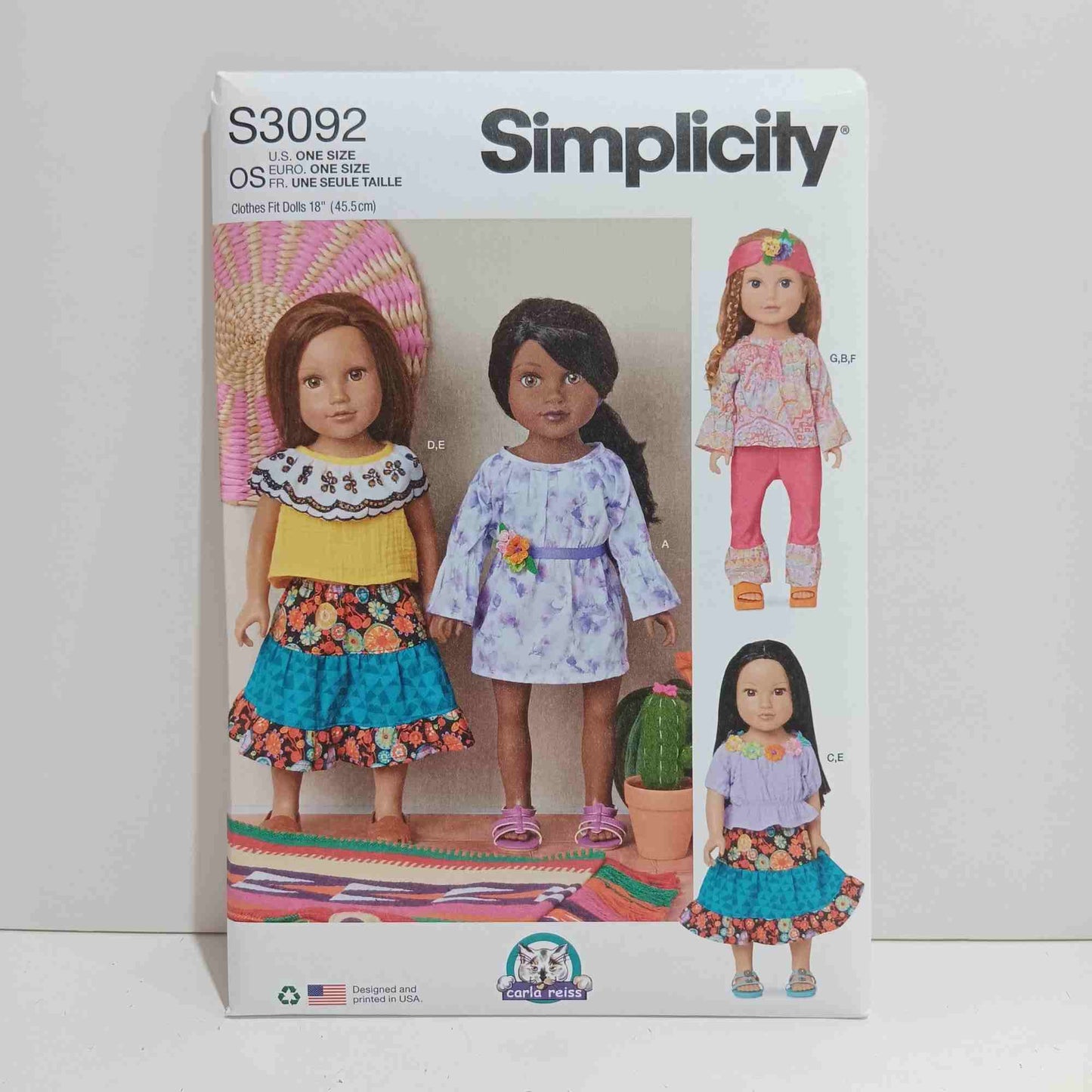 S3092 18" Doll Clothes