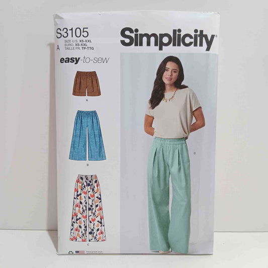 S3105 Misses Shorts and Pants