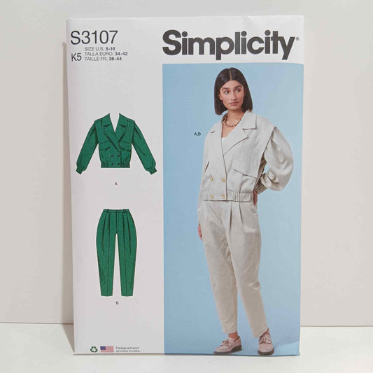 S3107 Misses Jacket and Pants
