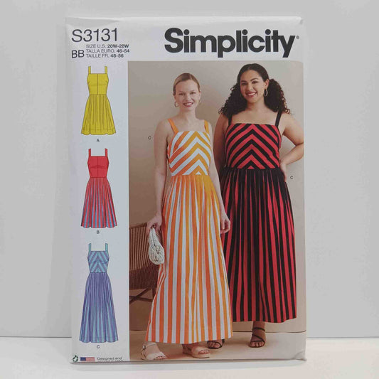 S3131 Misses and Women's Dress