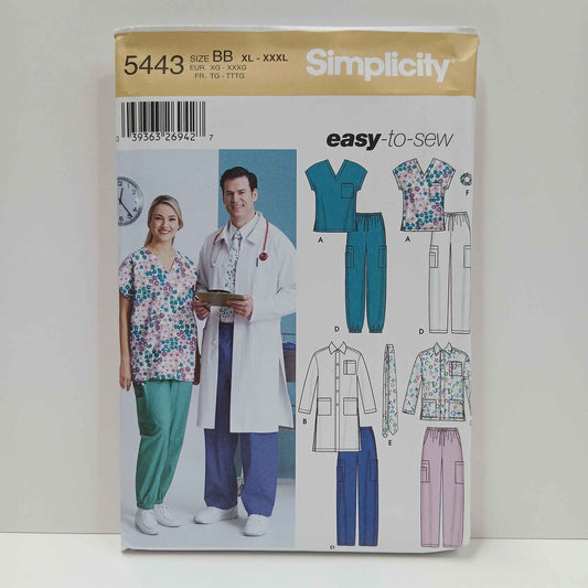 S5443 Women's and Men's Scrubs and Jacket