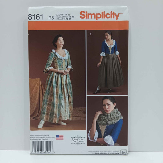 S8161 Misses 18th Century Costume