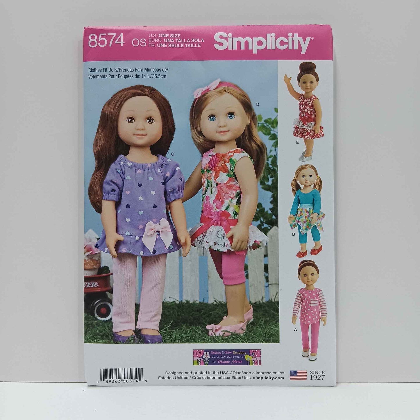 S8574 14" Doll Clothes