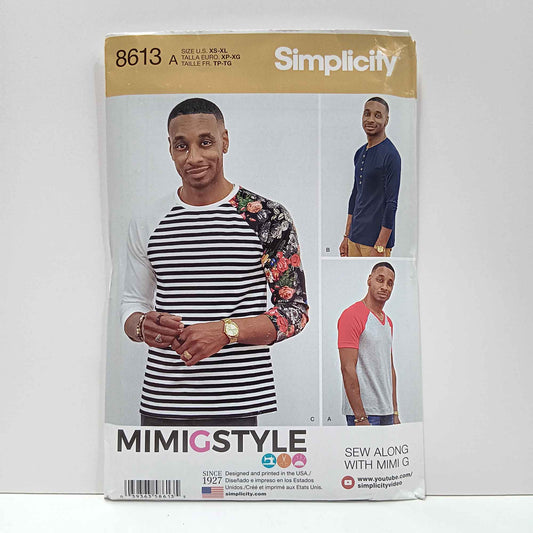 S8613 Men's Knit Top