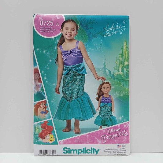 S8725 Childs Mermaid Costume