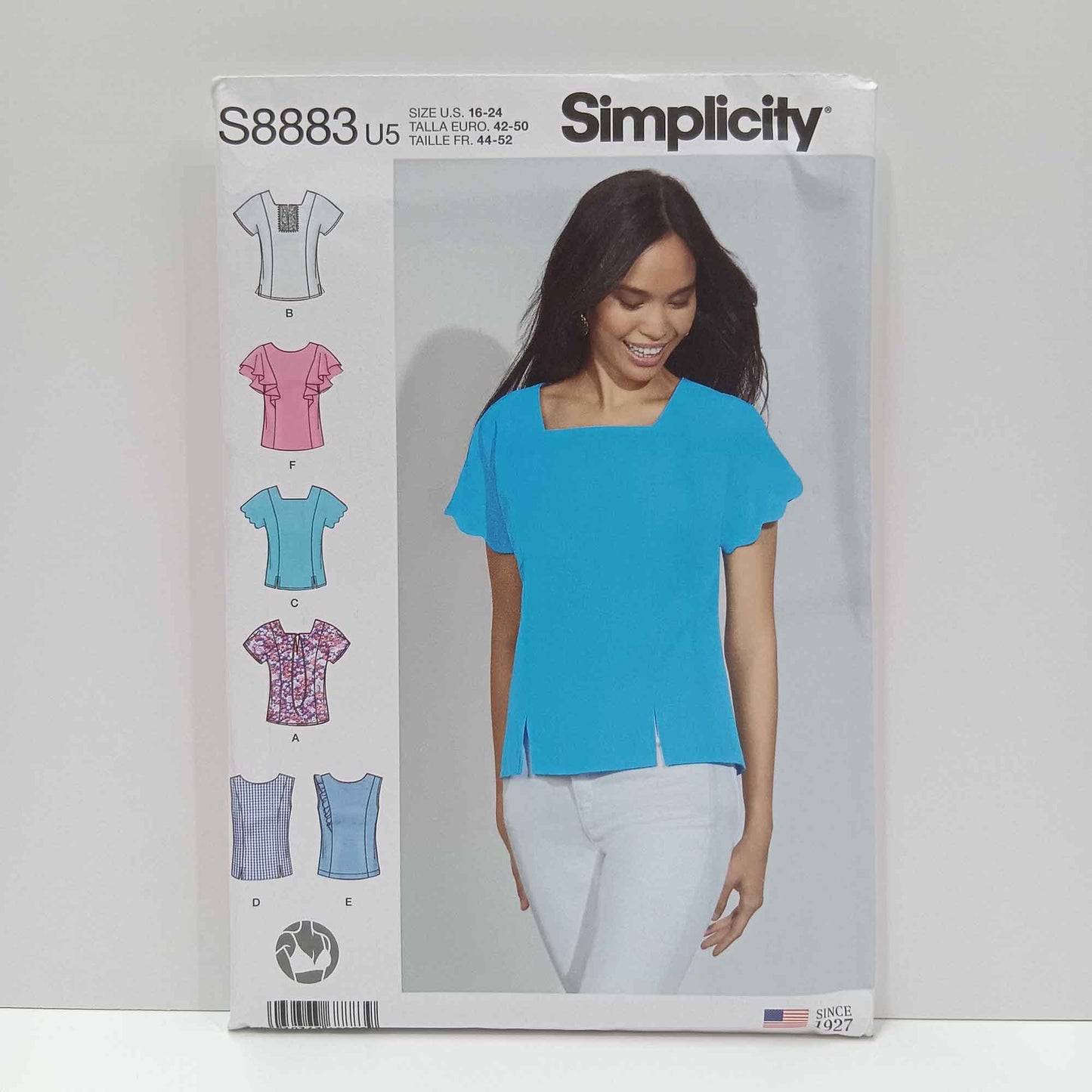 S8883 Misses Tops
