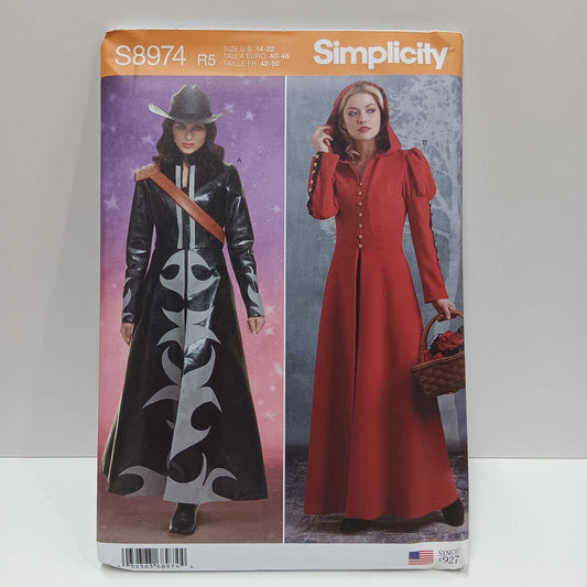 S8974 Misses Coat Costume