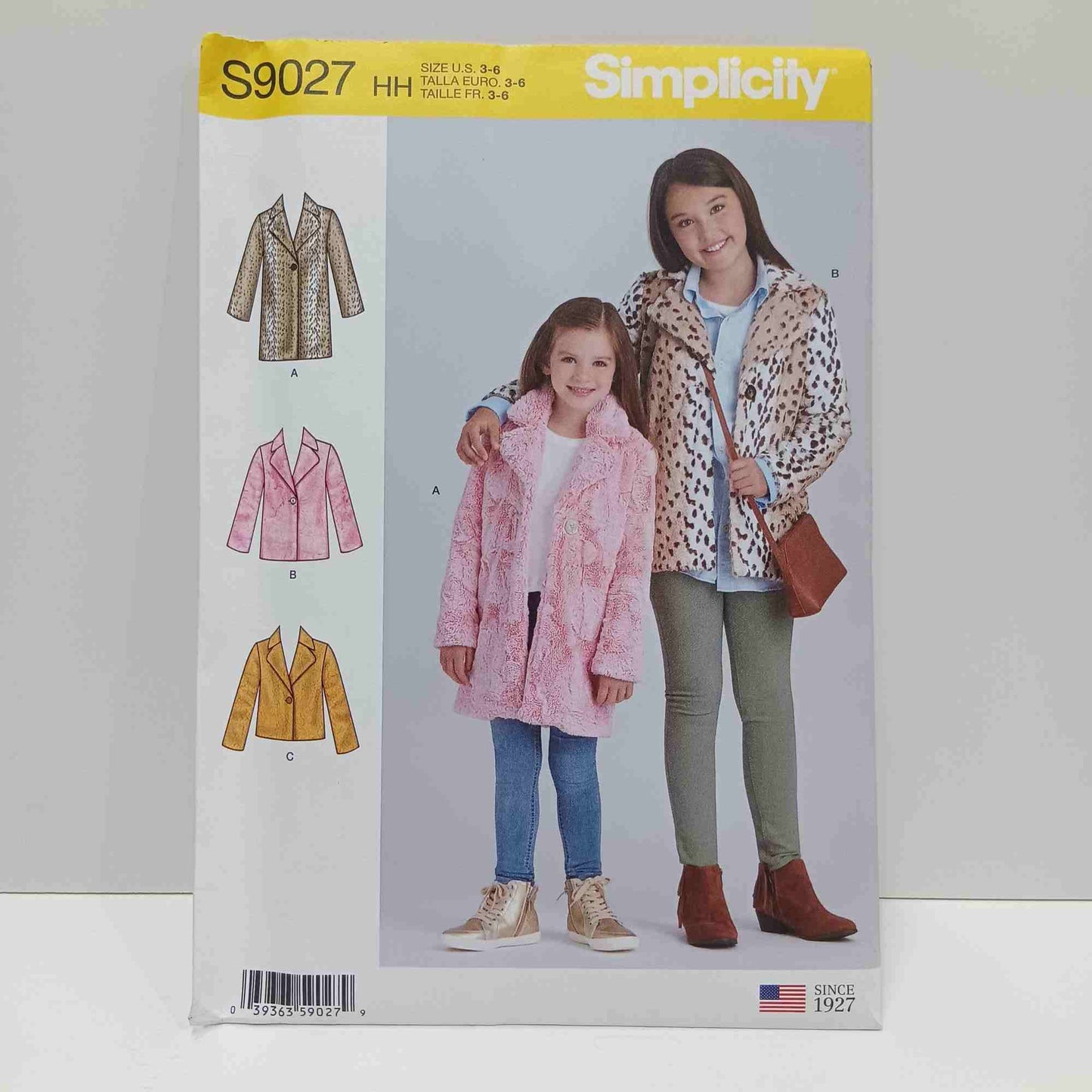 S9027 Childs and Girls Coat