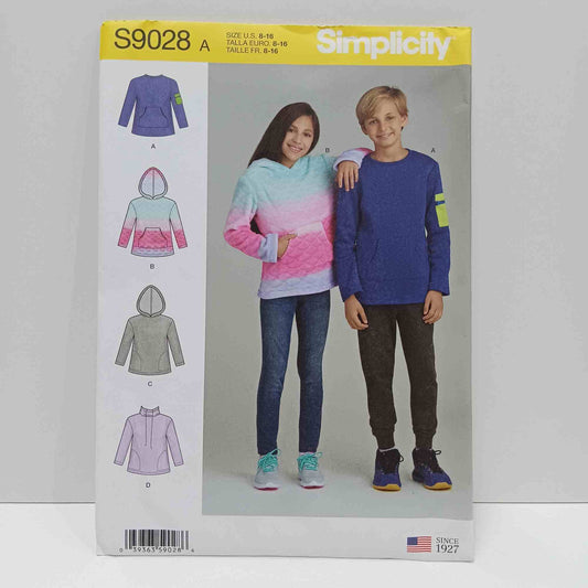 S9028 Girls and Boys Tops