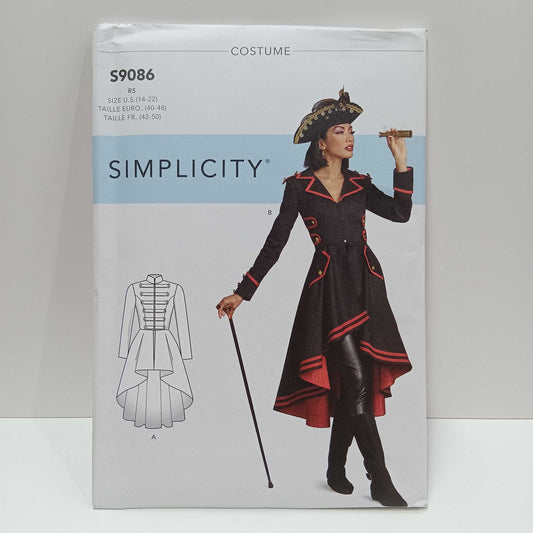 S9086 Misses Costume Coat