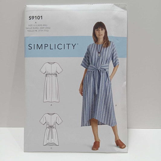 S9101 Misses Pullover Dress