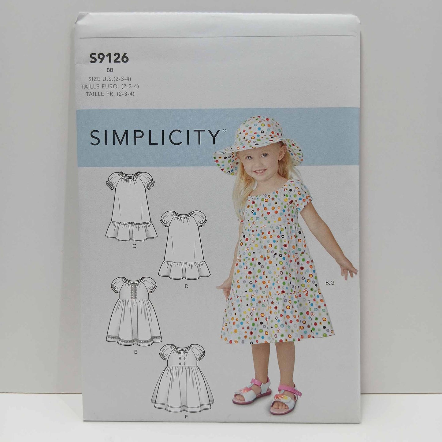 S9126 Toddlers Dresses