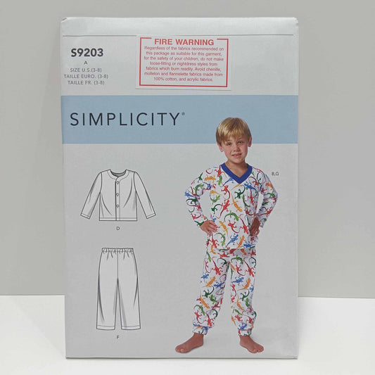 S9203 Childrens Sleepwear