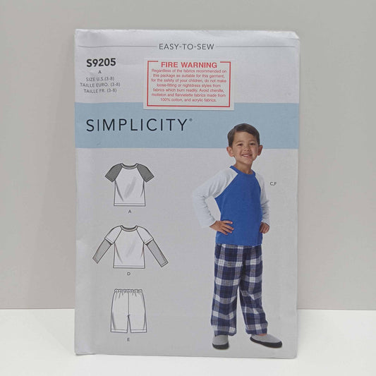 S9205 Childrens Sleepwear