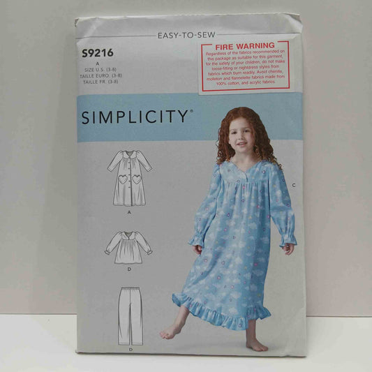 S9216 Childrens Sleepwear