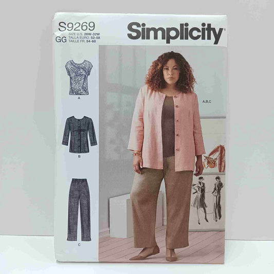 S9269 Women's Jacket, Top and Pants