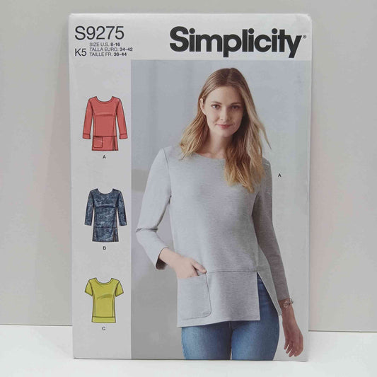 S9275 Misses Knit Tops