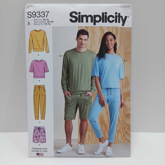 S9337 Unisex Knit Tops and Pants