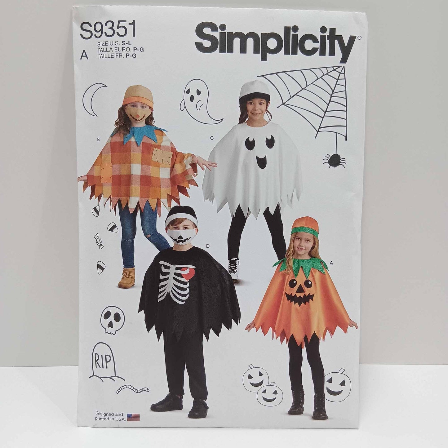 S9351 Childrens Poncho Costumes