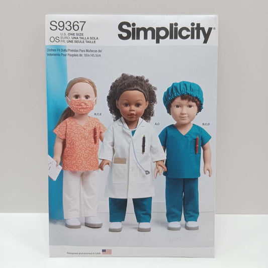 S9367 Doll Clothes - Health Workers