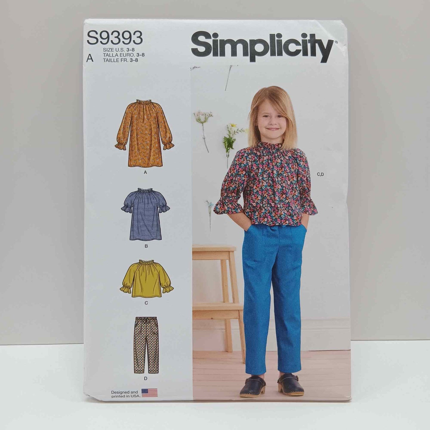 S9393 Children's Dress and Top