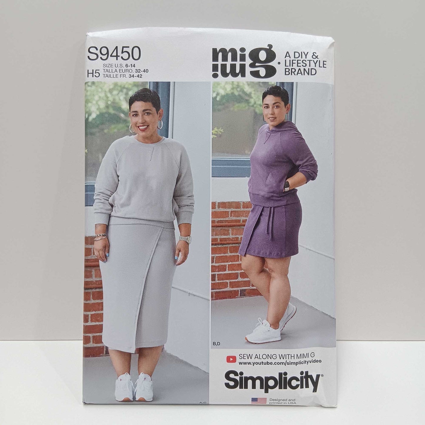 S9450 Misses Knit Tops and Skirts