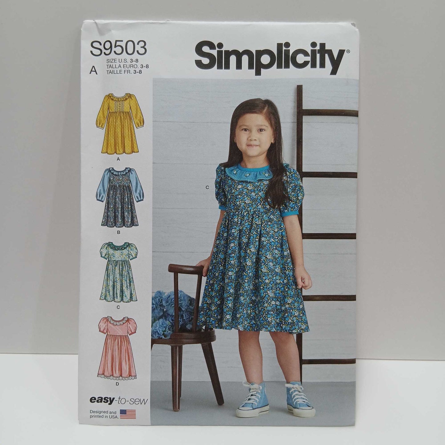 S9503 Children's Dresses