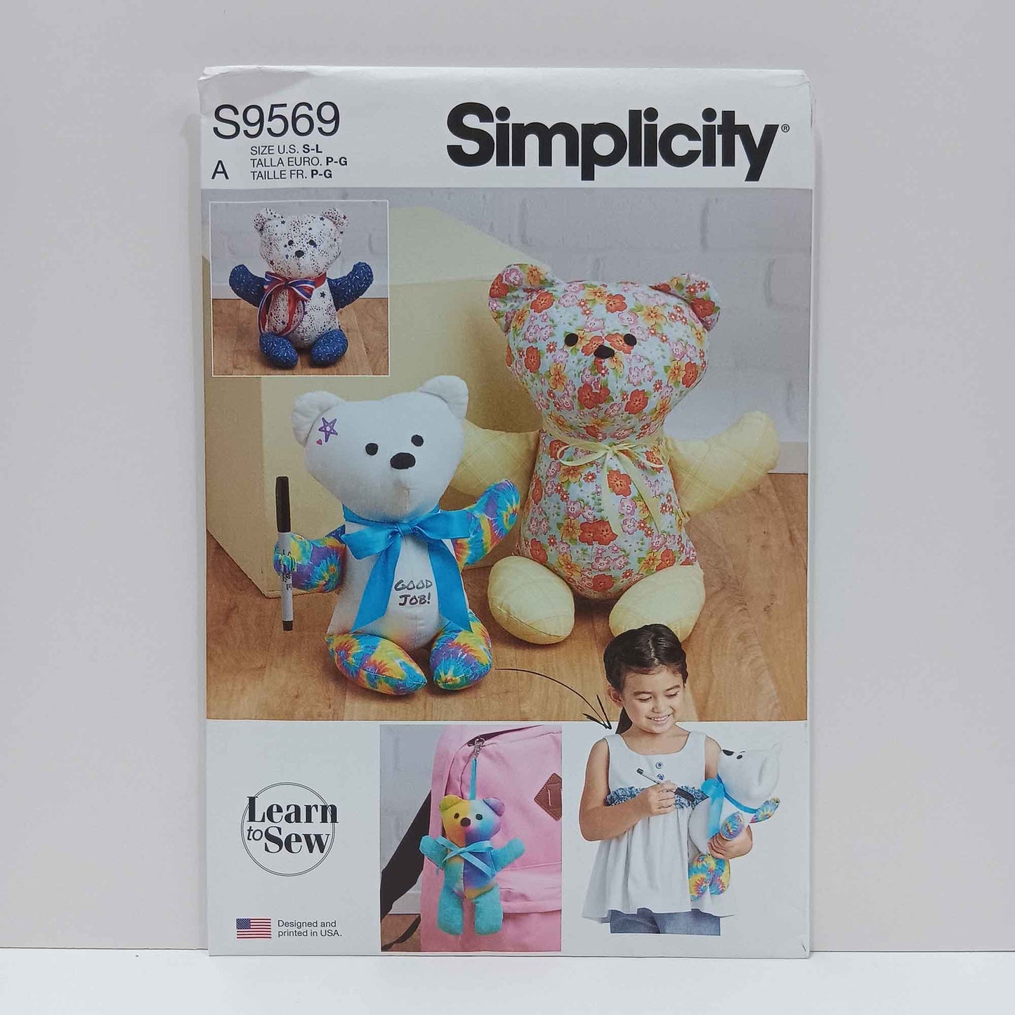 S9569 Plush Memory Bears