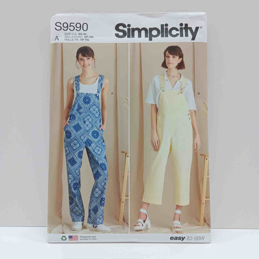 S9590 Misses Overalls