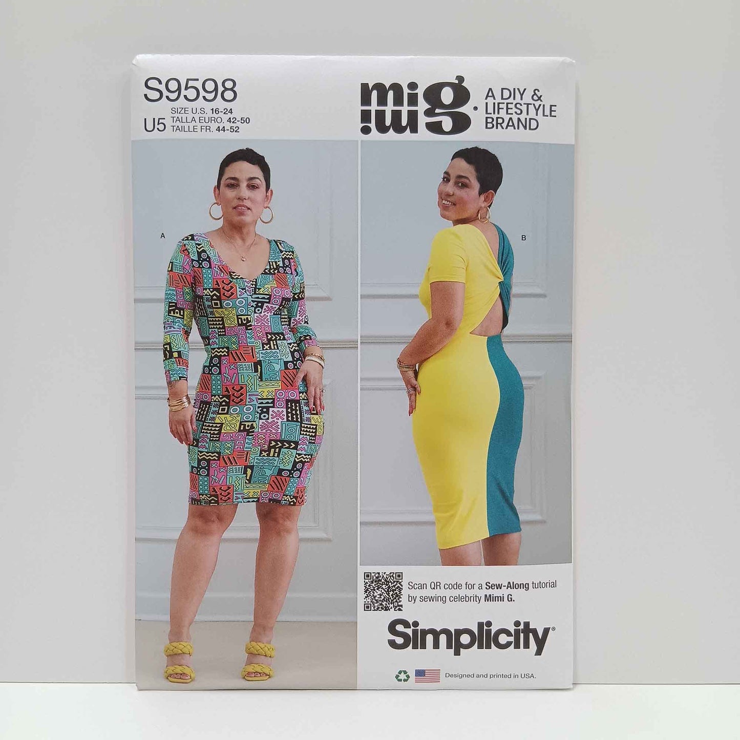 S9598 Misses Knit Dresses