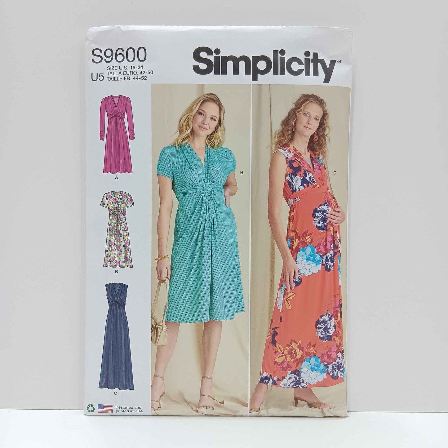 S9600 Misses Knit Dresses