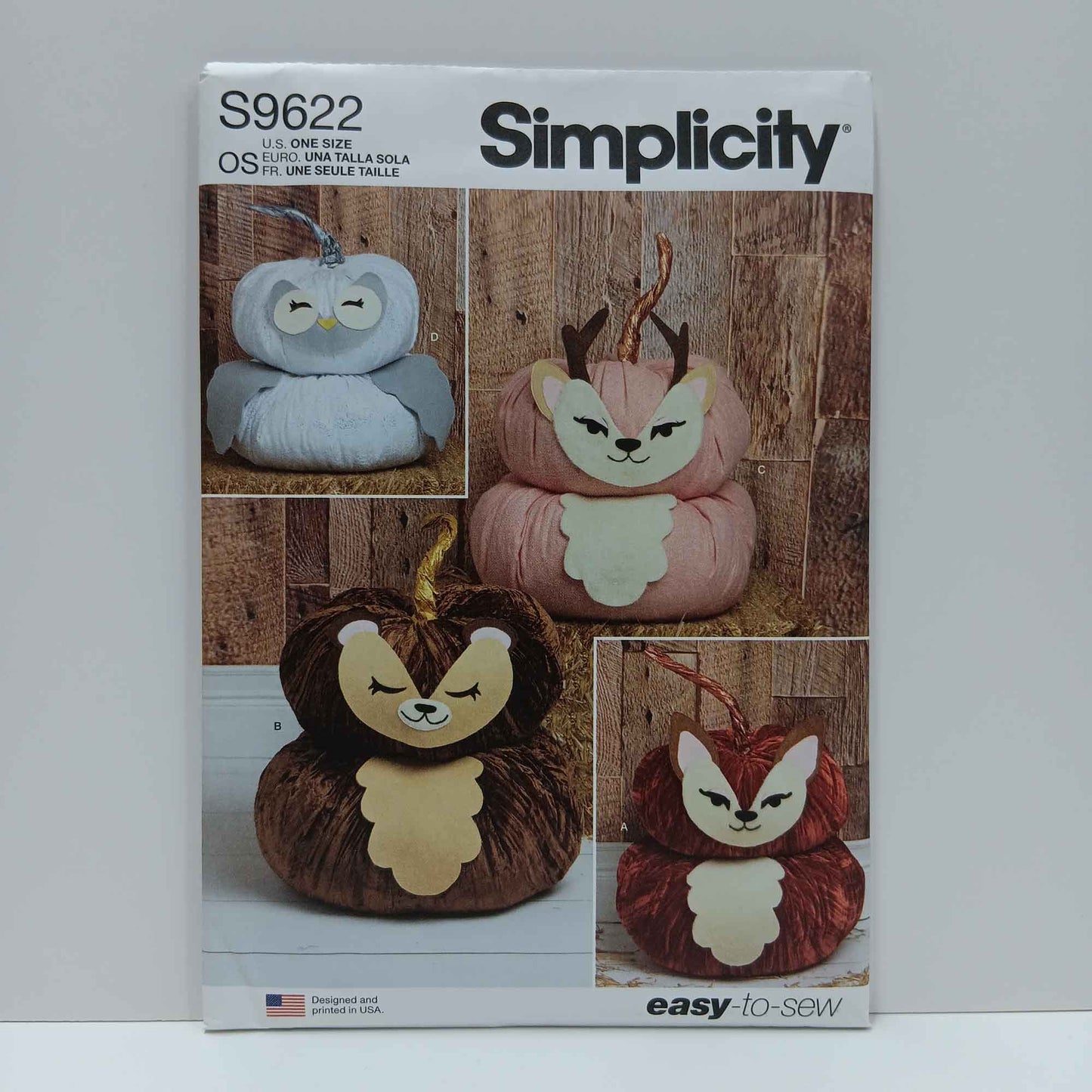 S9622 Plush Pumpkin Animals