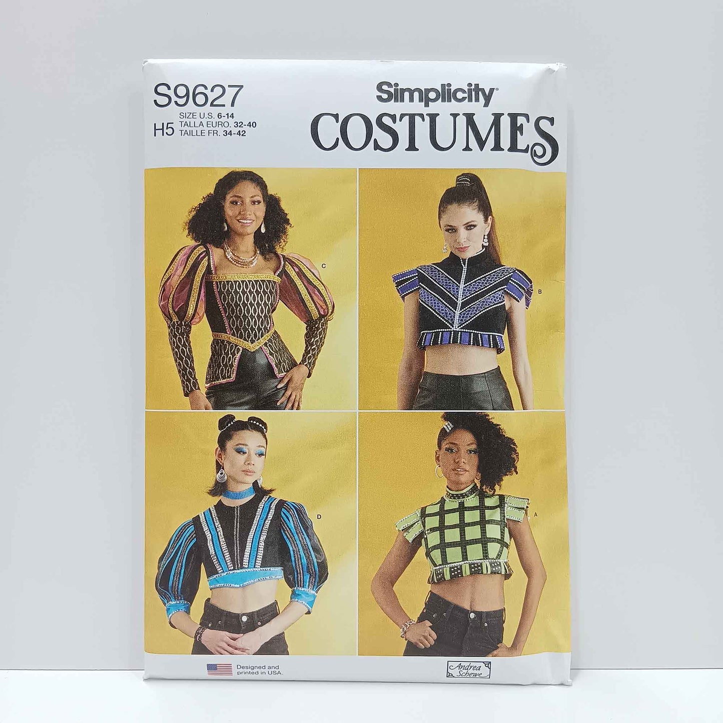 S9627 Misses Costume Tops