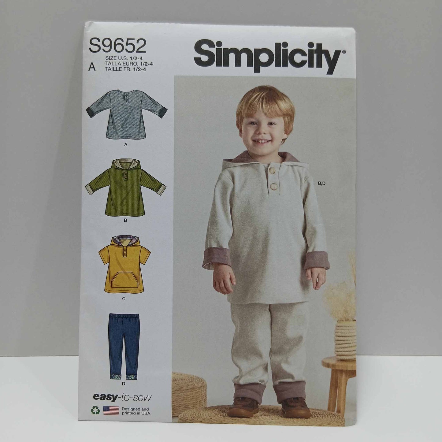 S9652 Toddlers Tops and Pants