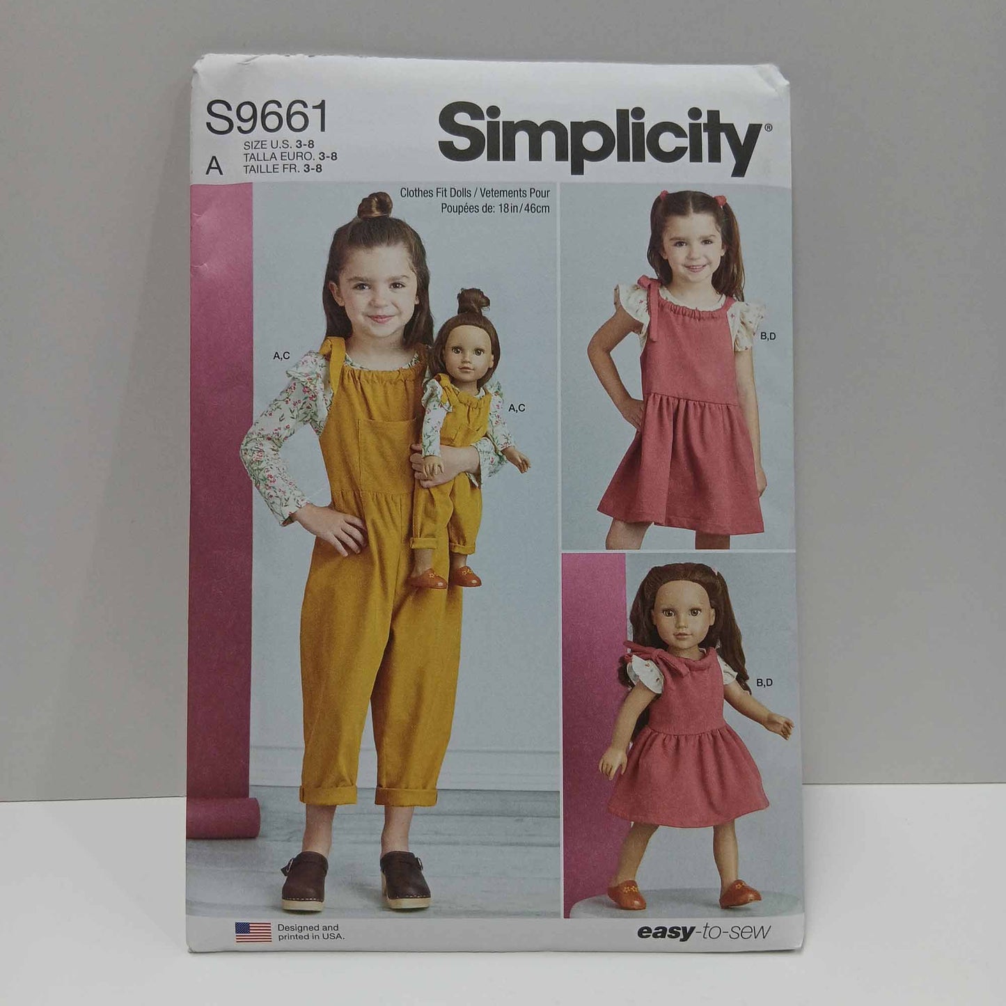 S9661 Children and 18" Doll Clothes