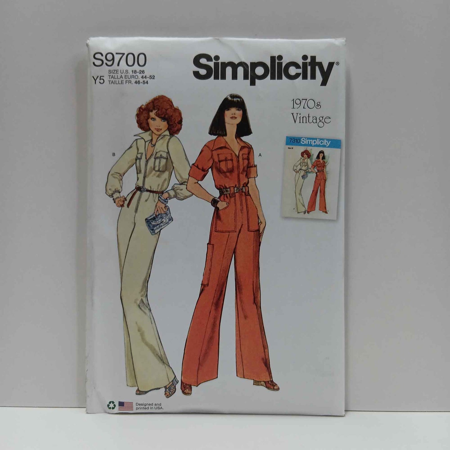 S9700 Misses Vintage Jumpsuit